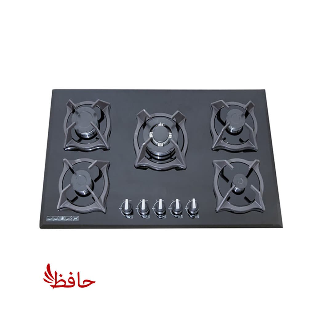 اجاق گاز صفحه ای شیشه پنج شعله مدل G506