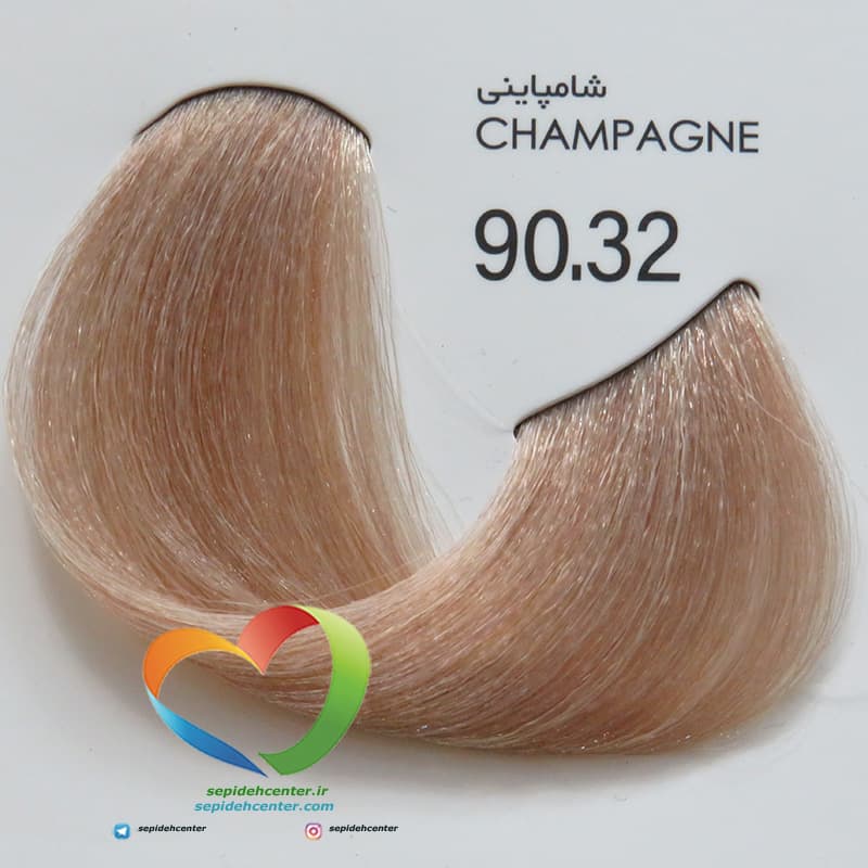 رنگ موی بدون آمونیاک پیکشن شماره 90.32 شامپاینی Piction COLOR Champagne