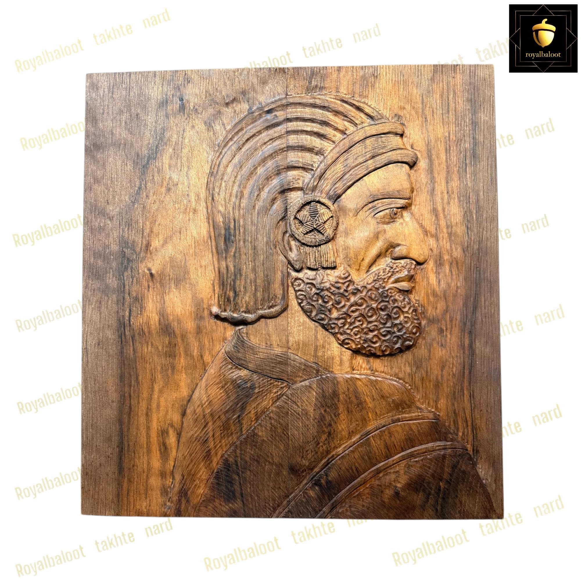 تابلو تخته نرد منبت کوروش 55 سانتی کد 294