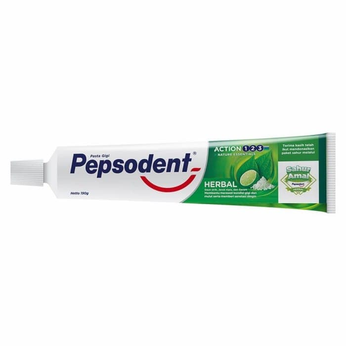 خمیردندان گیاهی 8 کاره پِپسودنت Pepsodent Complete 8 وزن 190 گرم — تصویر ۲