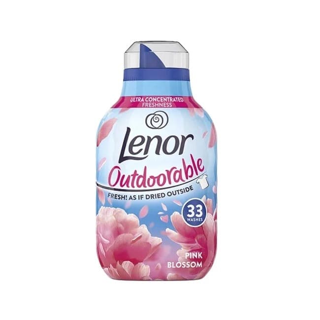 مایع خوشبوکننده لباس لنور Lenor Pink Blossom حجم 462 میل