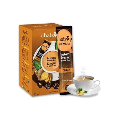 چای کرک زنجبیل چیزآپ ChaizUp بسته 10 عدی — تصویر ۳