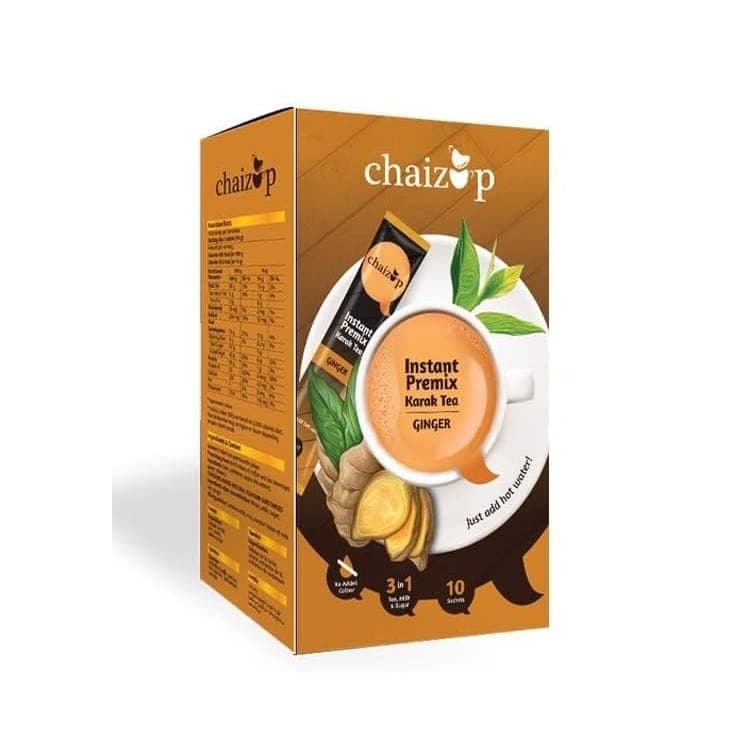 چای کرک زنجبیل چیزآپ ChaizUp بسته 10 عدی