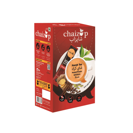 چای کرک ماسالا چیزآپ ChaizUp بسته 10 عدی — تصویر ۲