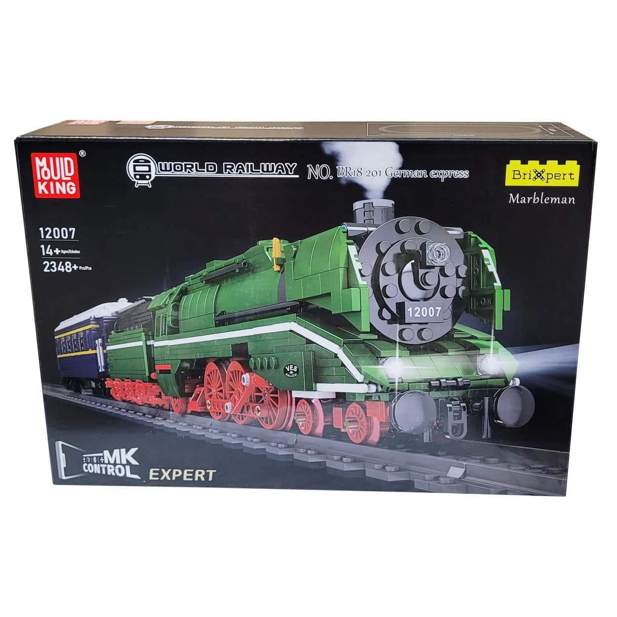 لگو قطار کنترلی دودزا 2348 قطعه ای کد 12007