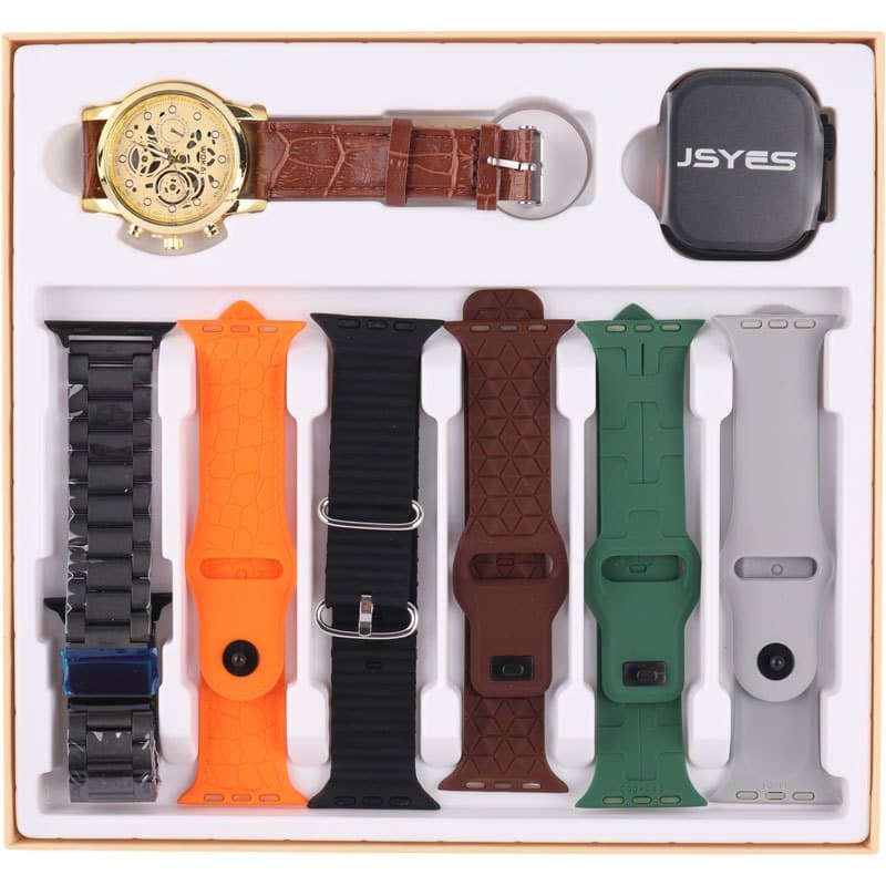 ساعت هوشمند JSYES M72 Max 49mm + یک عدد ساعت عقربه ای — تصویر ۲