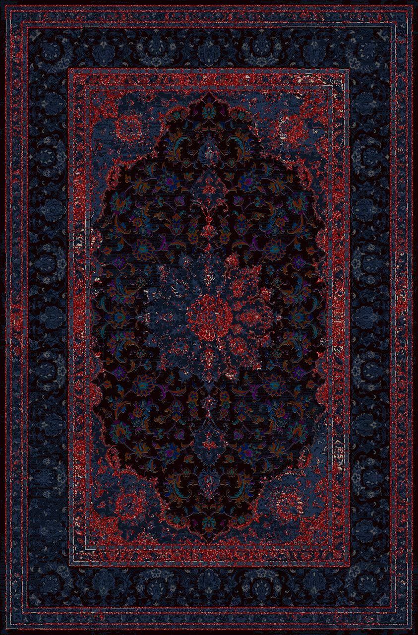 روفرشی کشدار شب نقش مخمل شانل ابریشم کد R_f13580