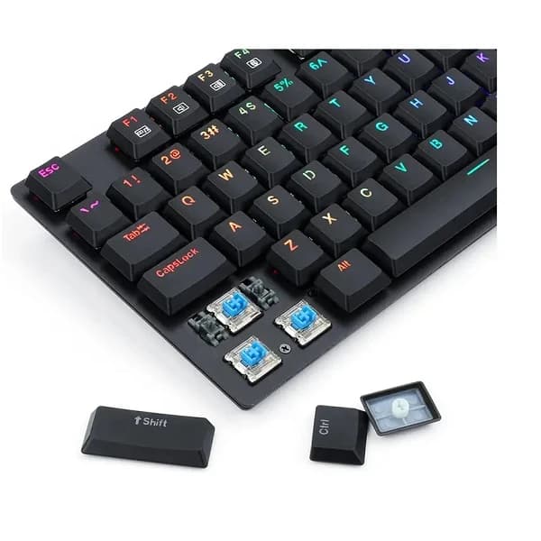 کیبورد مکانیکال گیمینگ ردراگون Aps K607 TKL RGB اورجینال — تصویر ۴
