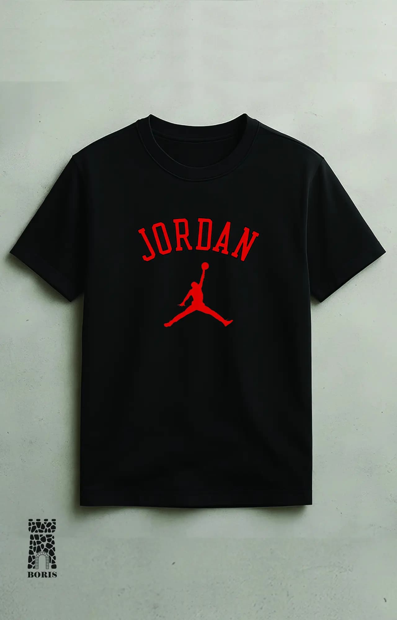 تیشرت باکسی ماکان طرح جردن jordan کد 4197
