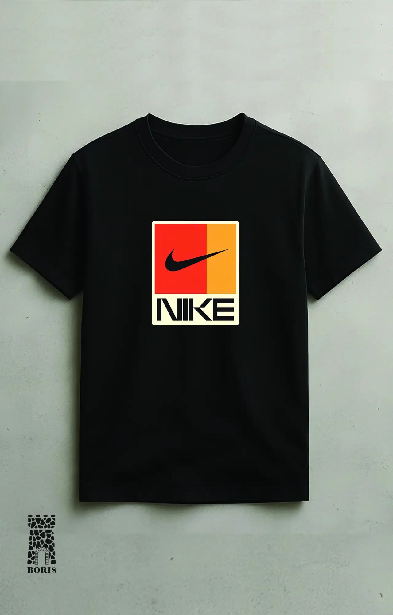 تیشرت باکسی ماکان طرح نایکی nike کد 4196