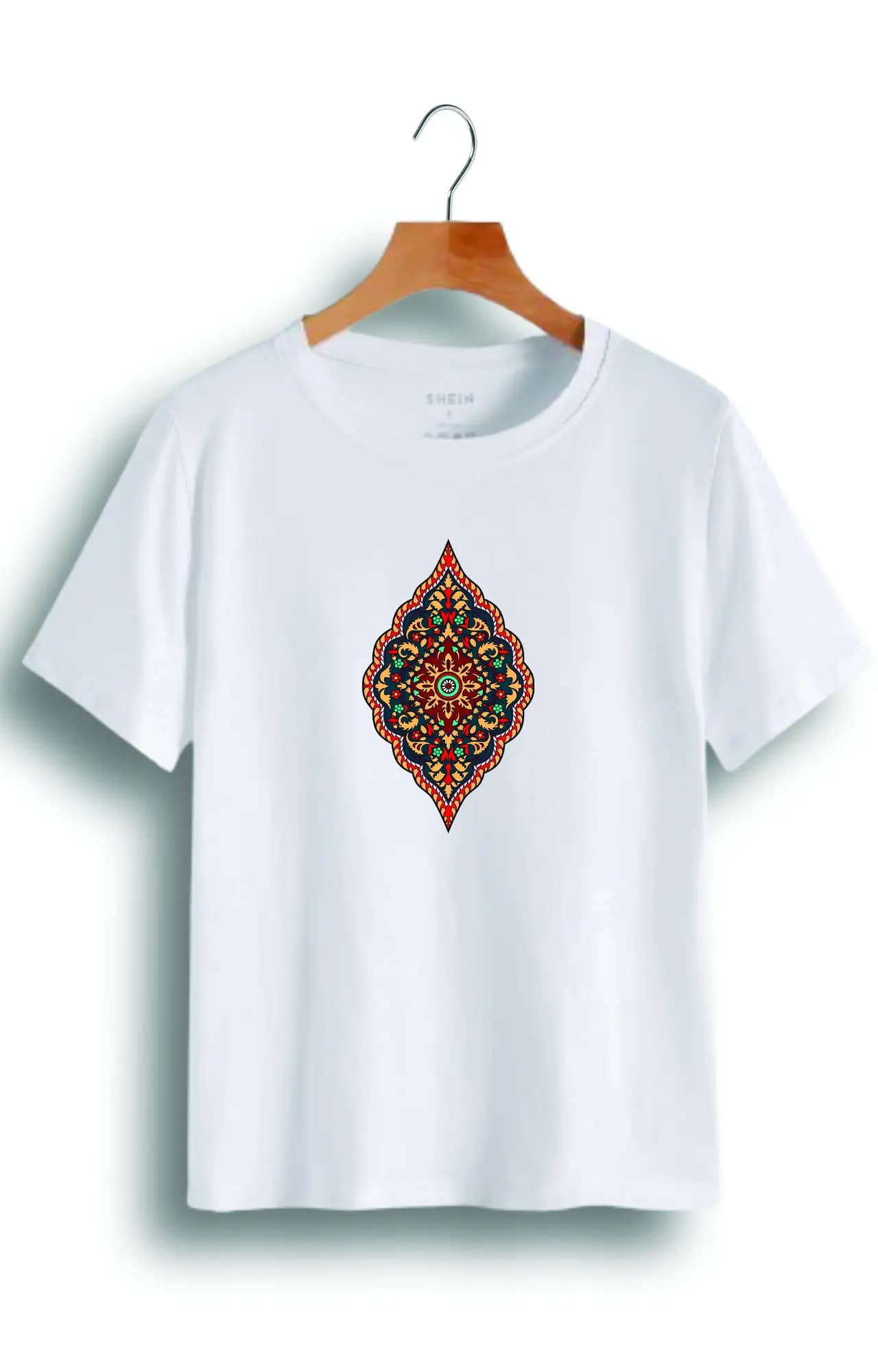 تیشرت نخ پنبه طرح سنتی کد 4169
