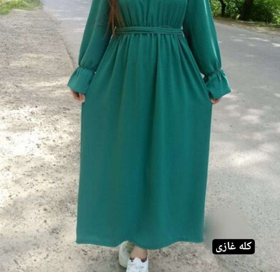 پیراهن بلند مدل نیکا — تصویر ۵