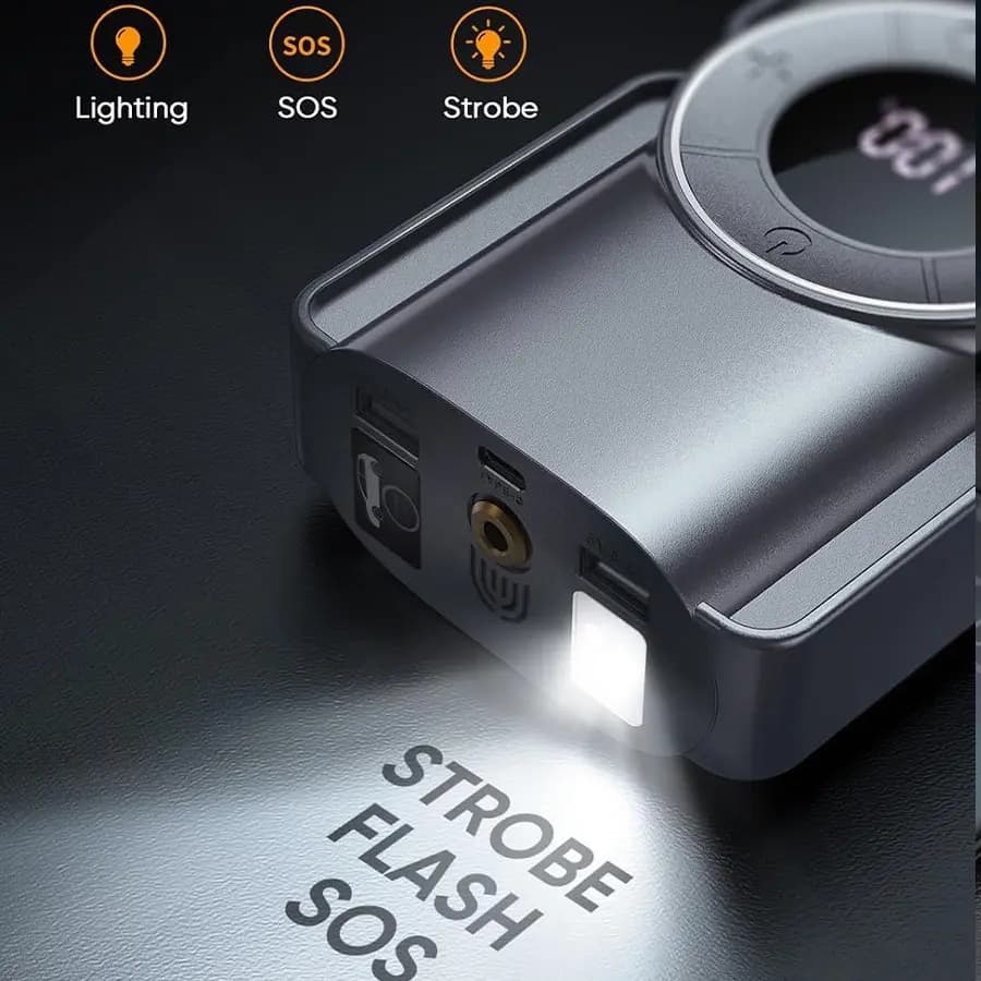 جامپ استارتر و کمپرسور هوا 20000mAh برندBUTURE مدل BETA01سفارش آلمان — تصویر ۳
