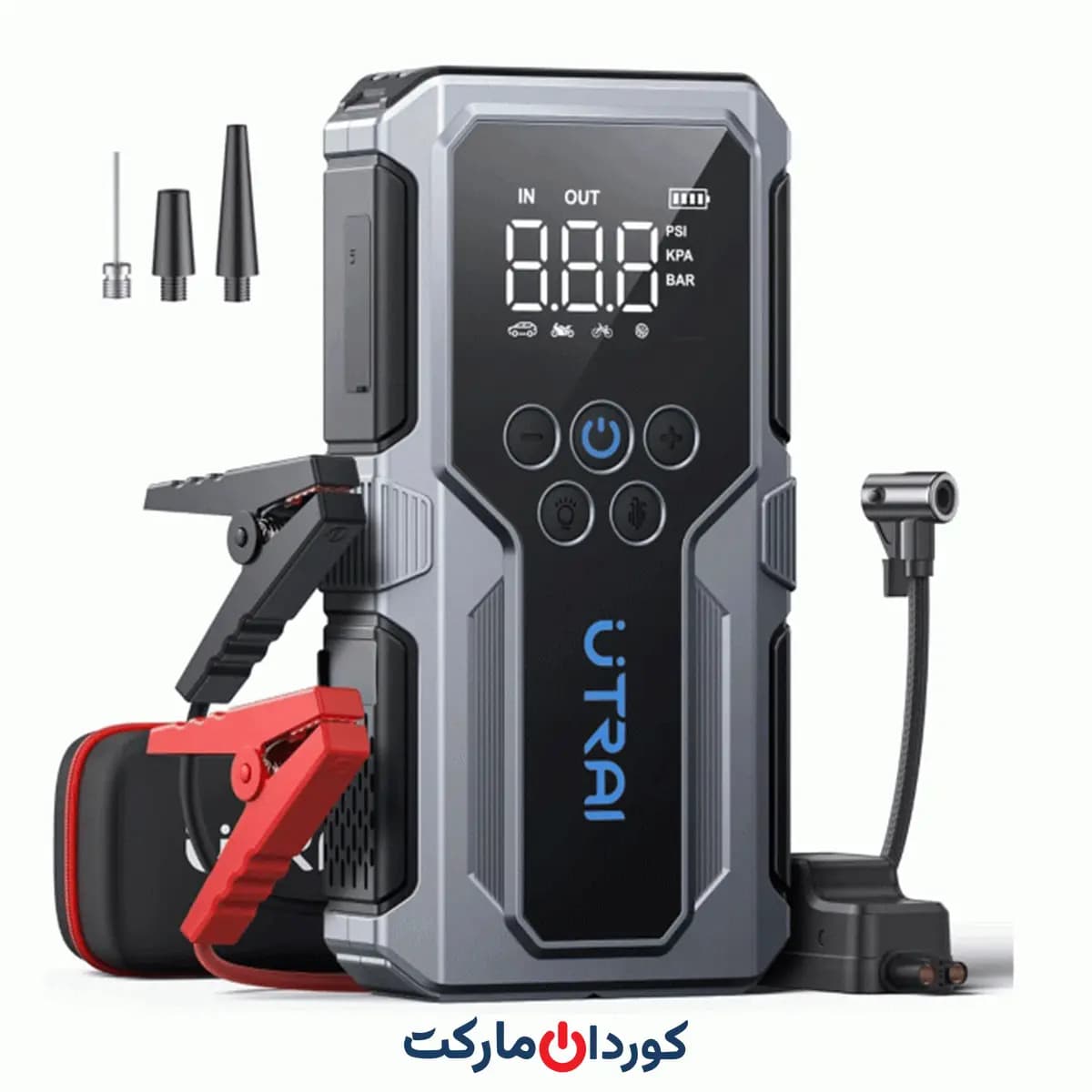 جامپ استارتر و کمپرسور هوا UTRAI مدل JS-9 — تصویر ۲