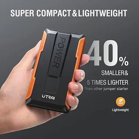 جامپ استارتر یوترای 12000mAh مدل T1 برند UTRAI — تصویر ۵