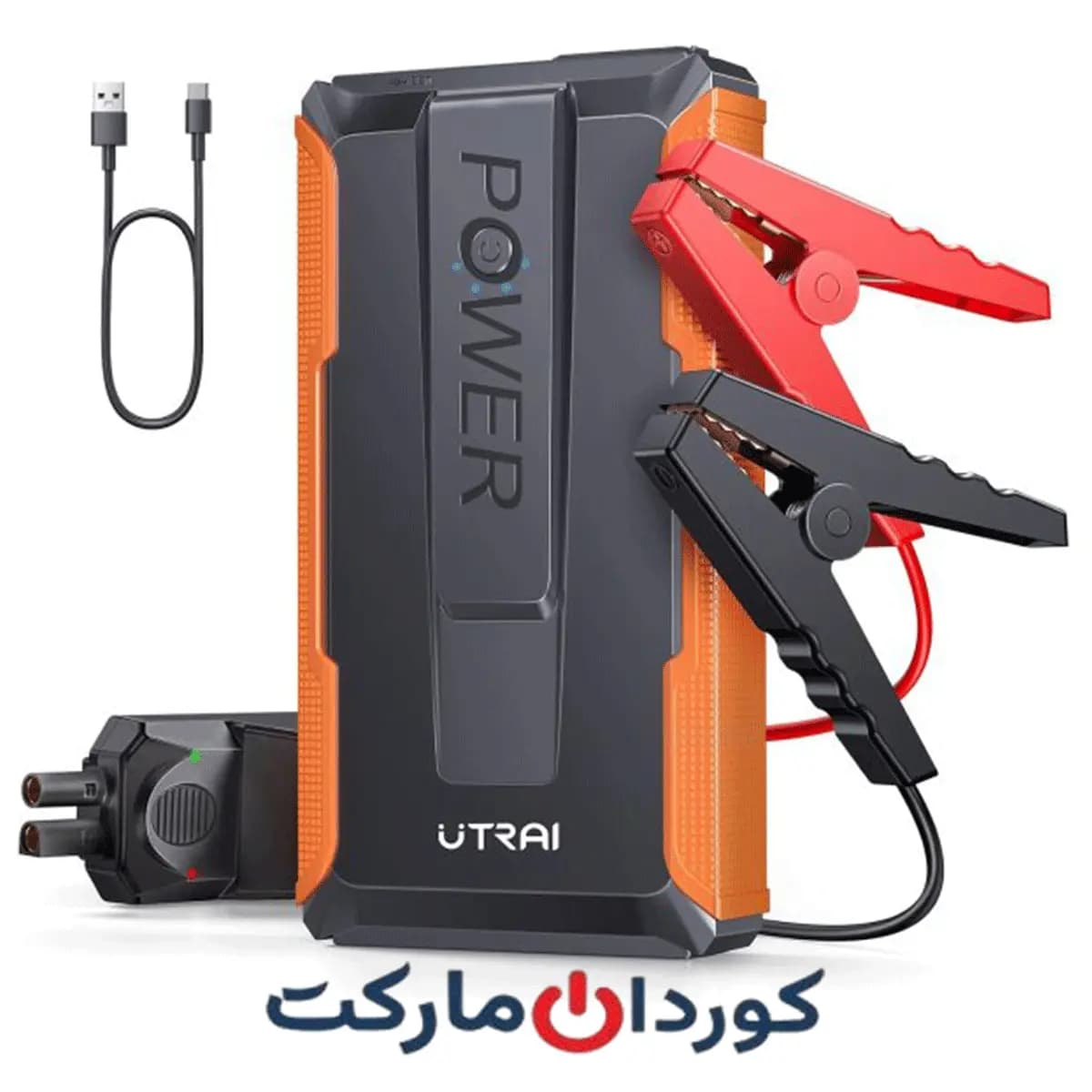جامپ استارتر یوترای 12000mAh مدل T1 برند UTRAI