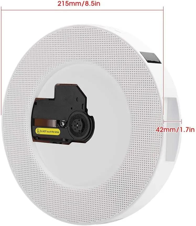 پخش‌کنندهٔ CD دیواری قابل‌حمل مدل YR-Q100 — تصویر ۳