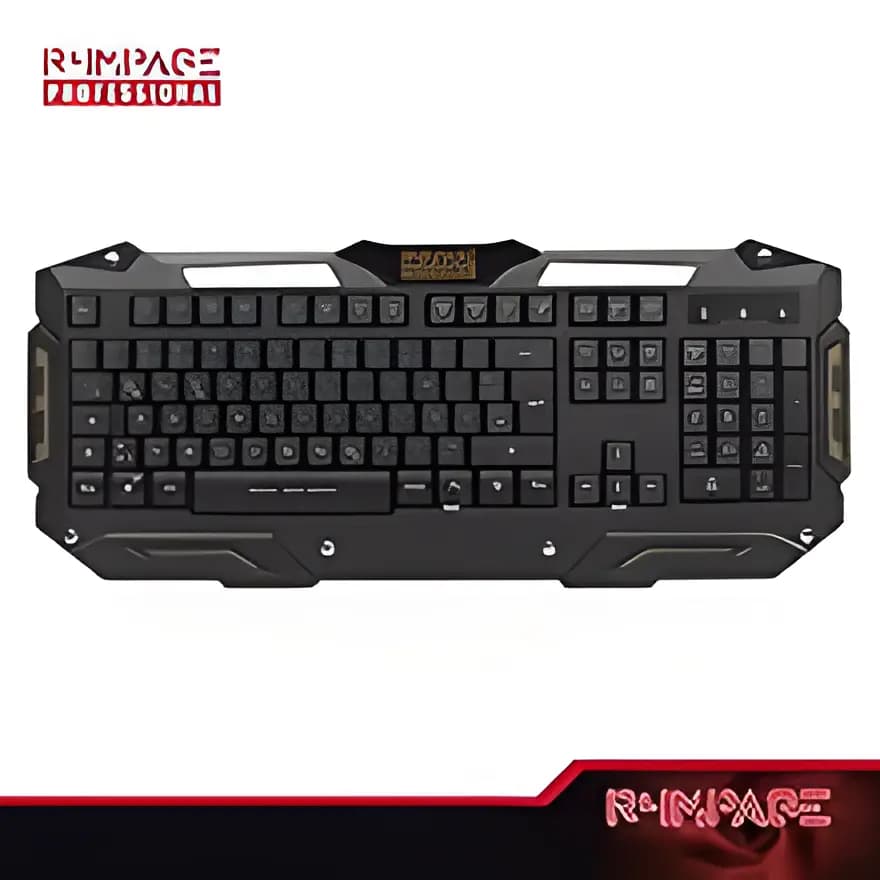 کیبورد گیمینگ RGB مدل R4MPAGE Professional RP-10100 – سفارش آلمان – استوک — تصویر ۴