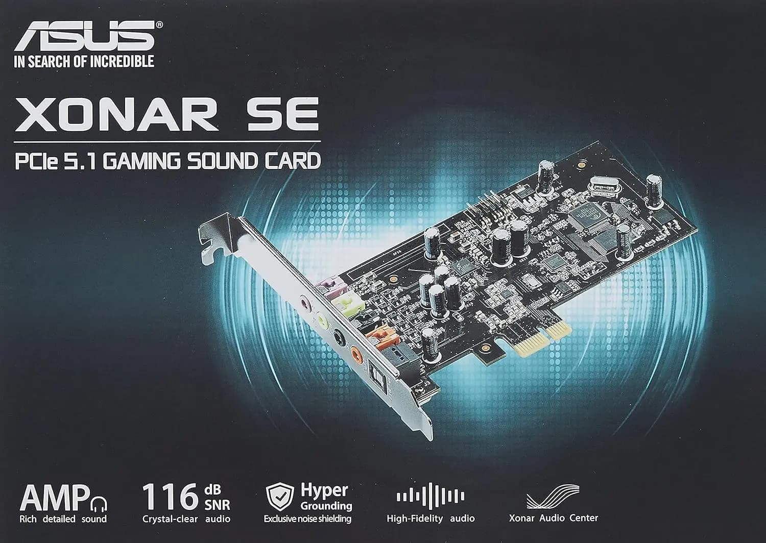 کارت صدای گیمینگ ایسوس ASUS Xonar SE — تصویر ۴