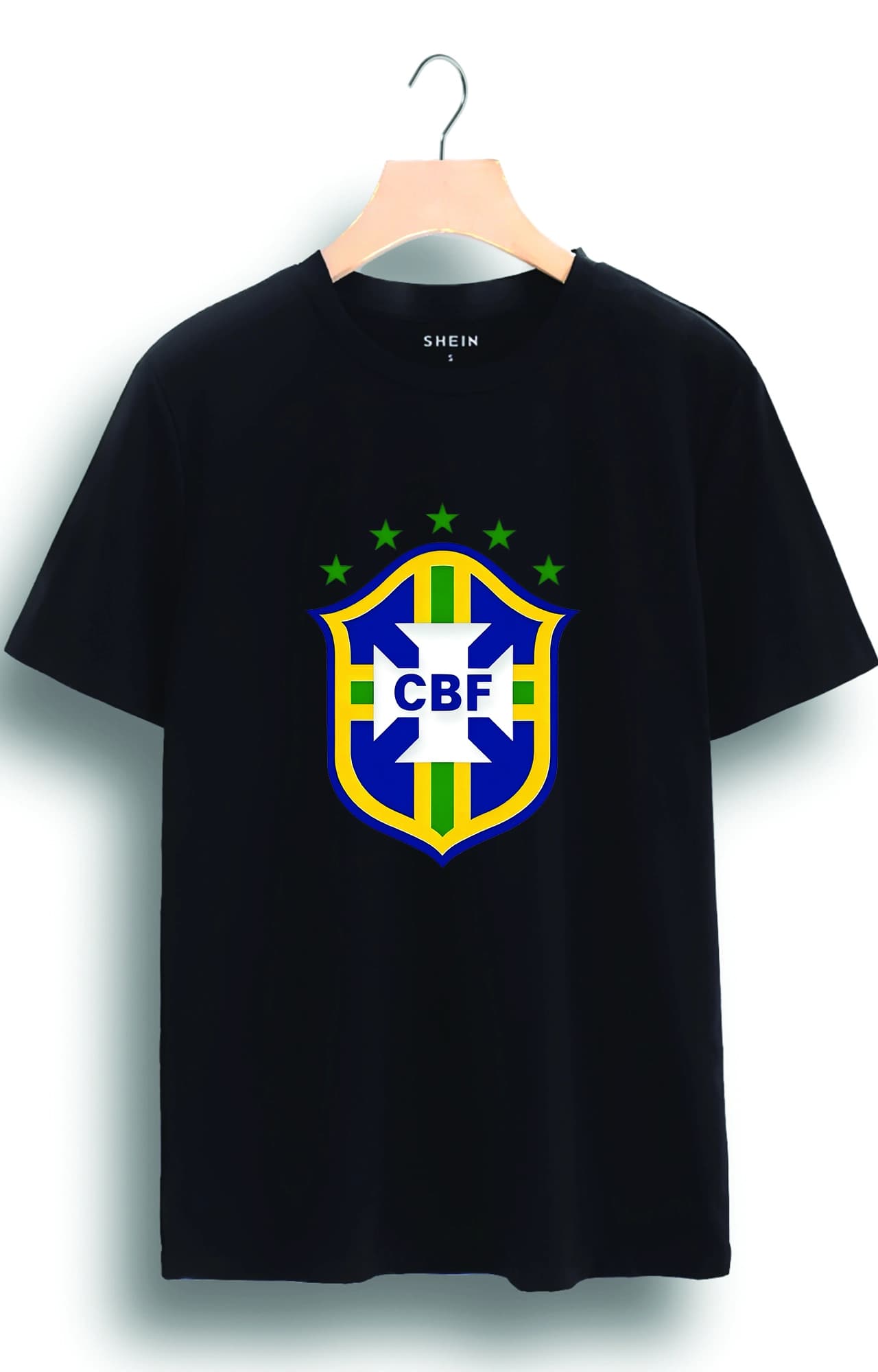 تیشرت نخ طرح برزیل Brasil کد 4792