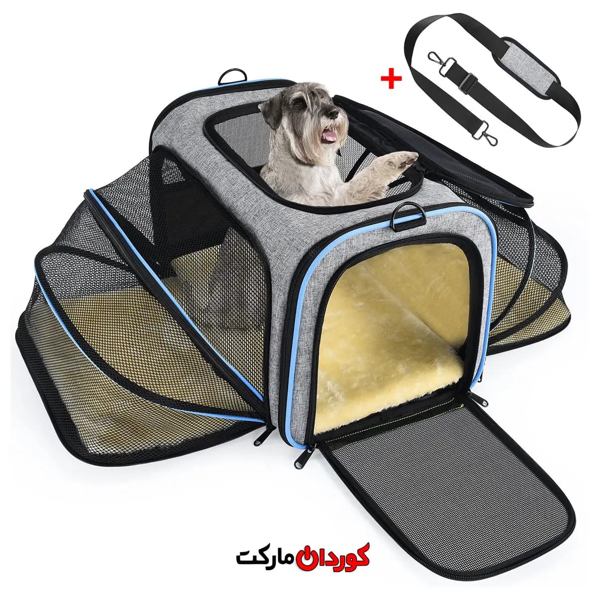 کیف حمل‌کننده حیوانات خانگی OMORC،مخصوص سگ و گربه کد 27250