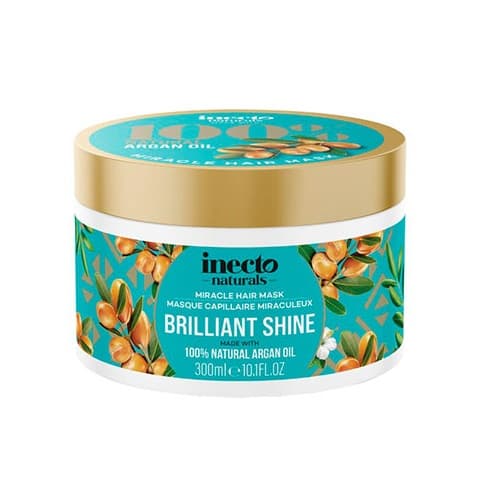 اینکتو ماسک مو براق کننده آرگانBRILLIANT SHINE ARGAN OIL حجم 300 میل — تصویر ۲