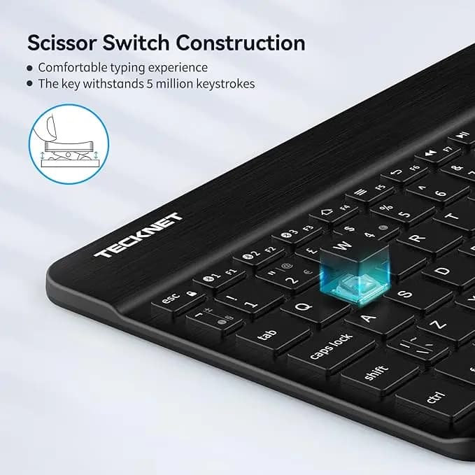 کیبورد بی‌سیم تک نتTECKNET کد 26458 — تصویر ۶