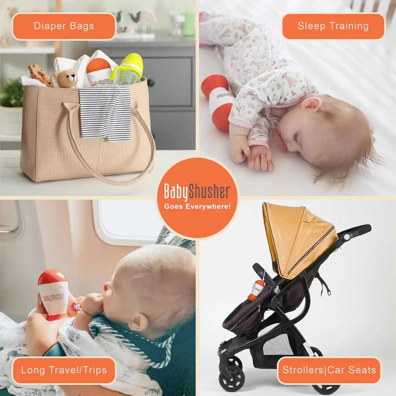 شوشر کودک – معجزه‌ی خواب نوزاد با صدای آرام‌بخش شوش – Baby Shusher کد 26385 — تصویر ۴