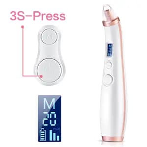میکرودرم (پاک‌کننده جوش‌های سرسیاه و منافذ پوست) با مکش الکتریکی CANTIK کد 26079 — تصویر ۷