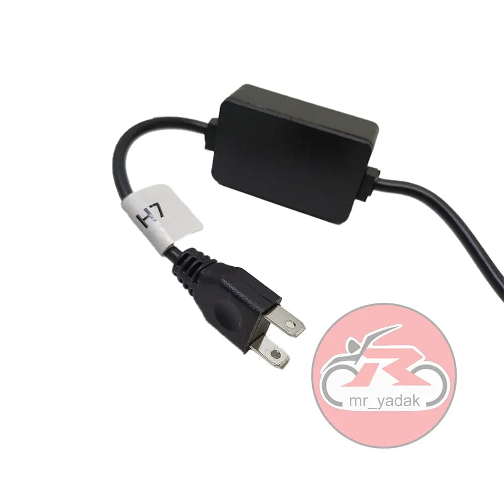 هدلایت 3 رنگ 4 حالته فن دار پایه H7 کد 15 — تصویر ۷