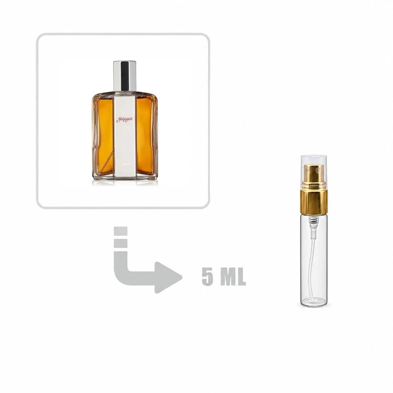 دکانت عطر ادکلن کارون یاتاقان 5 میلی اصلی| caron Yatagan