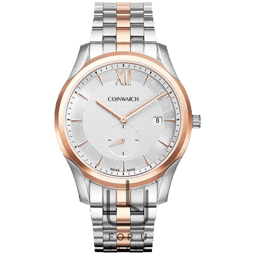 ساعت مچی عقربه ای مردانه کوین واچ (CoinWatch) مدل C192RWH