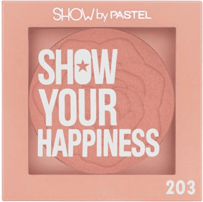 پاستل رژگونه مدل Happiness شماره 203