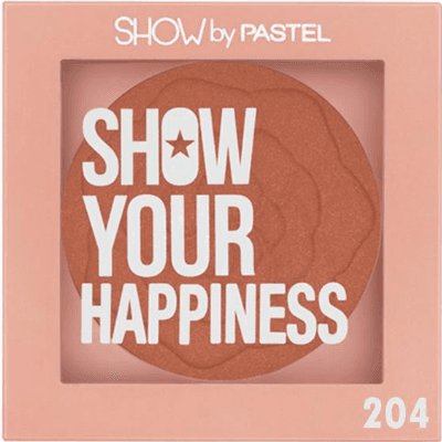 پاستل رژگونه مدل Happiness شماره 204