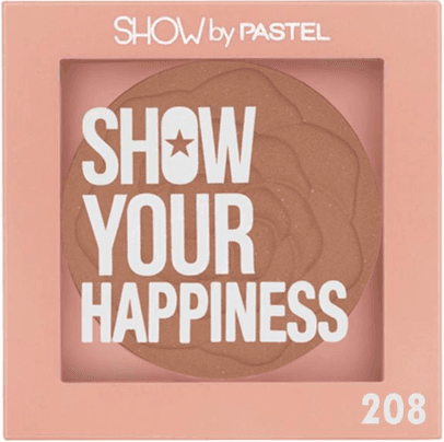 پاستل رژگونه مدل Happiness شماره 208
