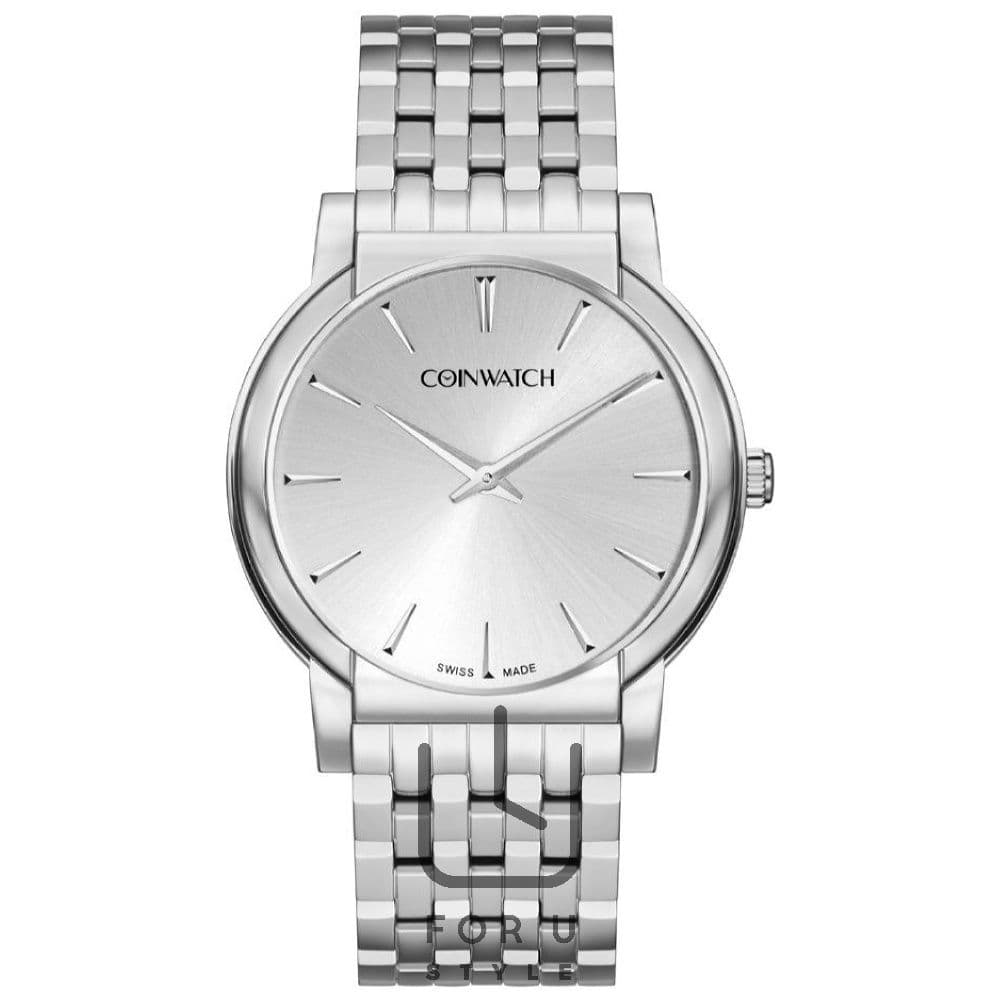 ساعت مچی عقربه ای مردانه کوین واچ (CoinWatch) مدل C177SWH