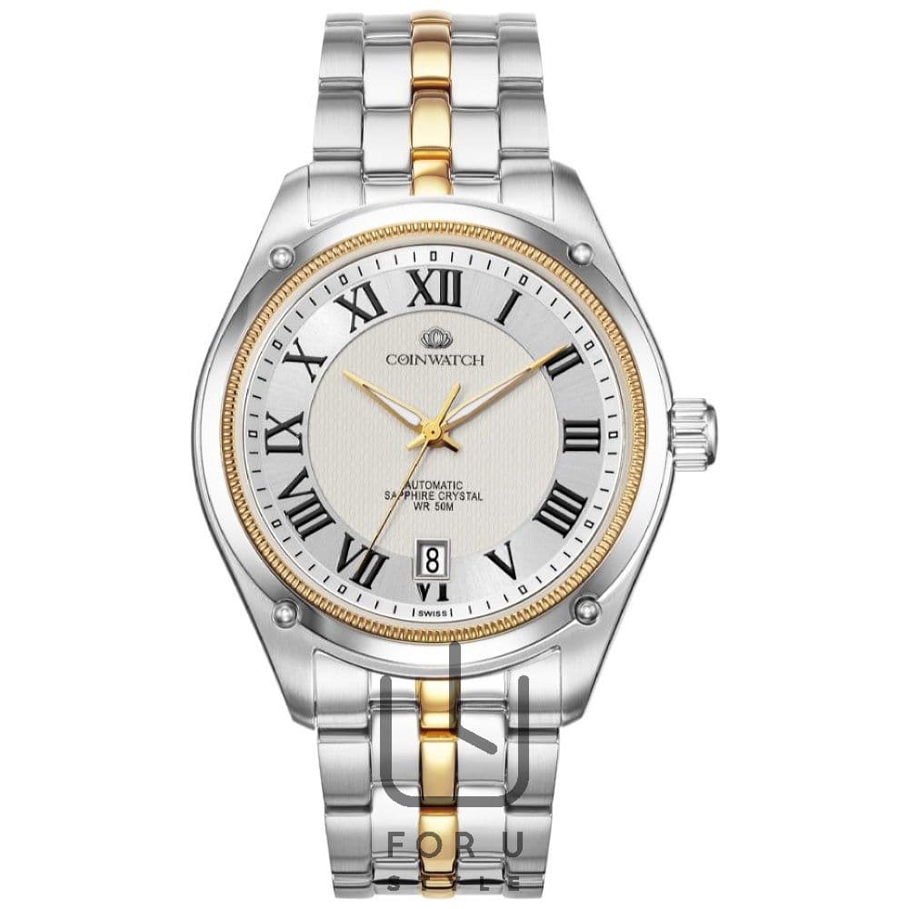 ساعت مچی عقربه ای مردانه کوین واچ (CoinWatch) مدل C171TWH