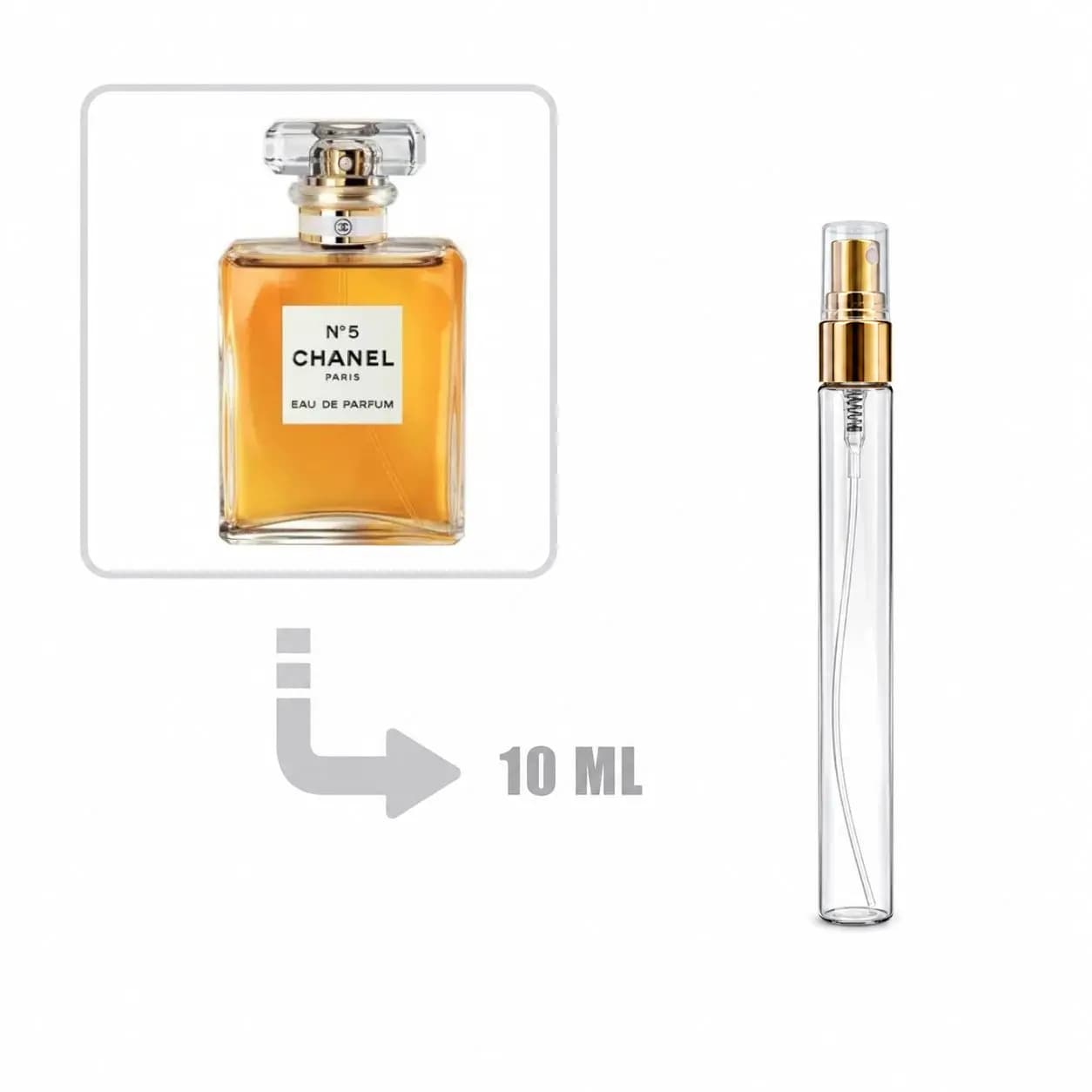 دکانت عطر ادکلن شنل نامبر 5 اصلی 10 میلی | Chanel N°5