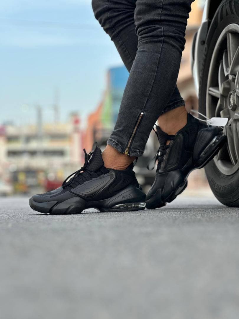 نایک ایرمکس آلفا ساویچ اصلی تمام مشکی nike air max alpha savage — تصویر ۲