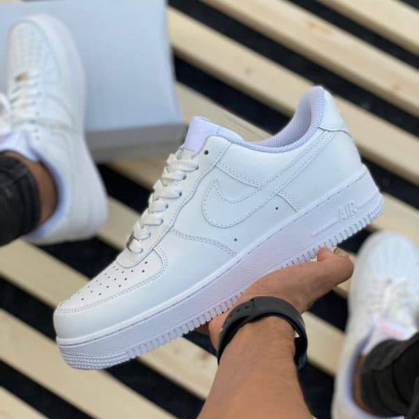 کتونی نایک ایرفورس وان سفید NIKE AIR FORCE 1