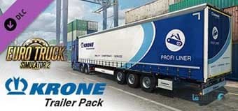 بازی کامپیوتر Euro Truck Simulator 2 Krone Trailer Pack