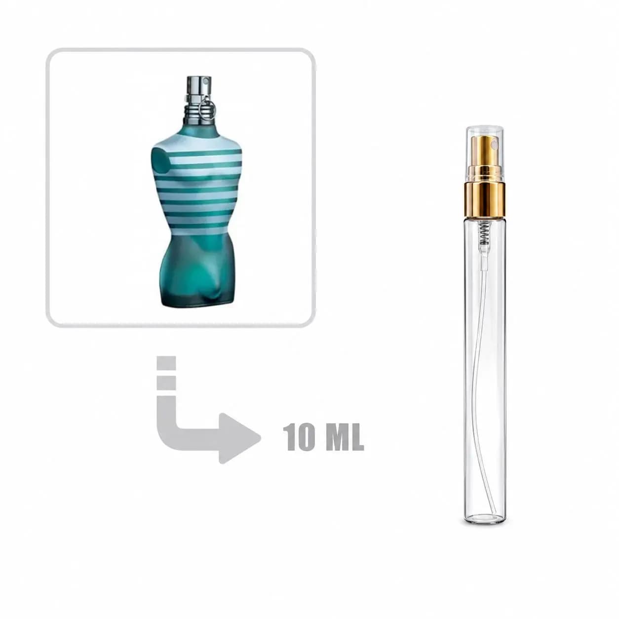 دکانت عطر ادکلن ژان پل گوتیه له میل 10 میل اصلی | Jean Paul Gaultier Le Male