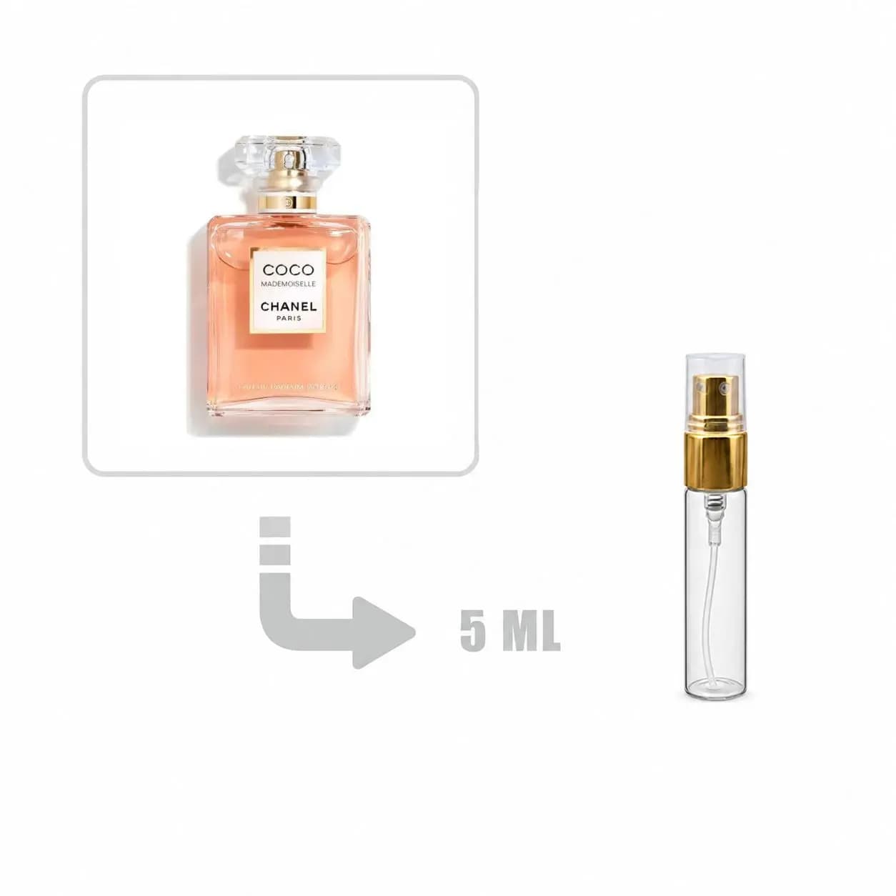دکانت عطر ادکلن شنل کوکو مادمازل-کوکو شانل 5 میلی اصلی | Chanel Coco Mademoiselle