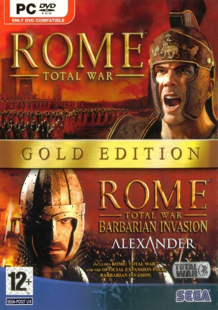 بازی کامپیوتر Rome Total war + Barbarian + Alexander
