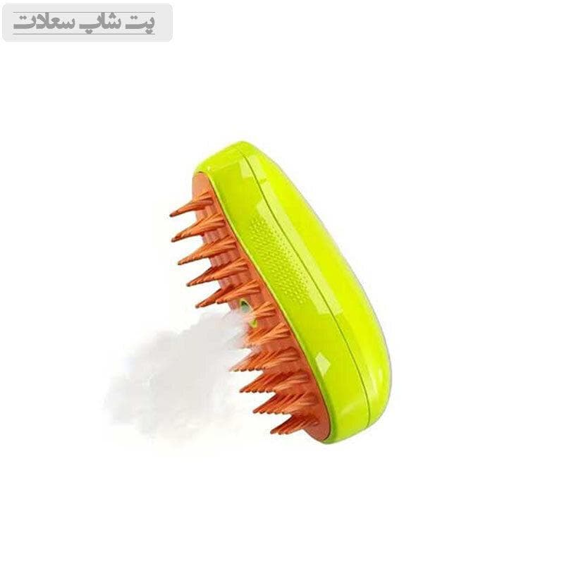 برس و ماساژور بخار سگ و گربه Spray Massage Brush
