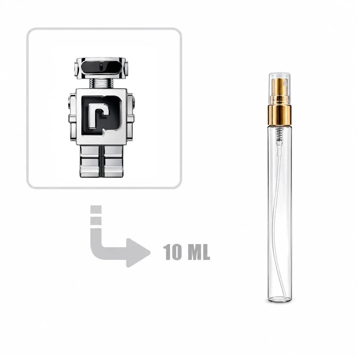 دکانت عطر ادکلن پاکو رابان فانتوم 10 میل اصلی | Paco Rabanne Phantom