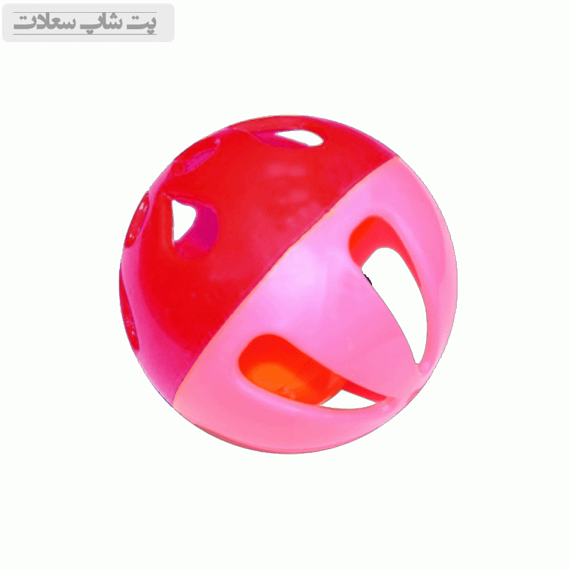 توپ اسباب بازی زنگوله دار حیوانات مدل مشا قطر 5 سانت — تصویر ۴