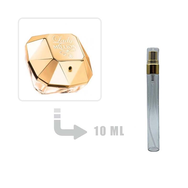 دکانت عطر ادکلن پاکو رابان لیدی میلیون زنانه 10 میل اصلی | Paco Rabanne Lady Million for Woman 10ml