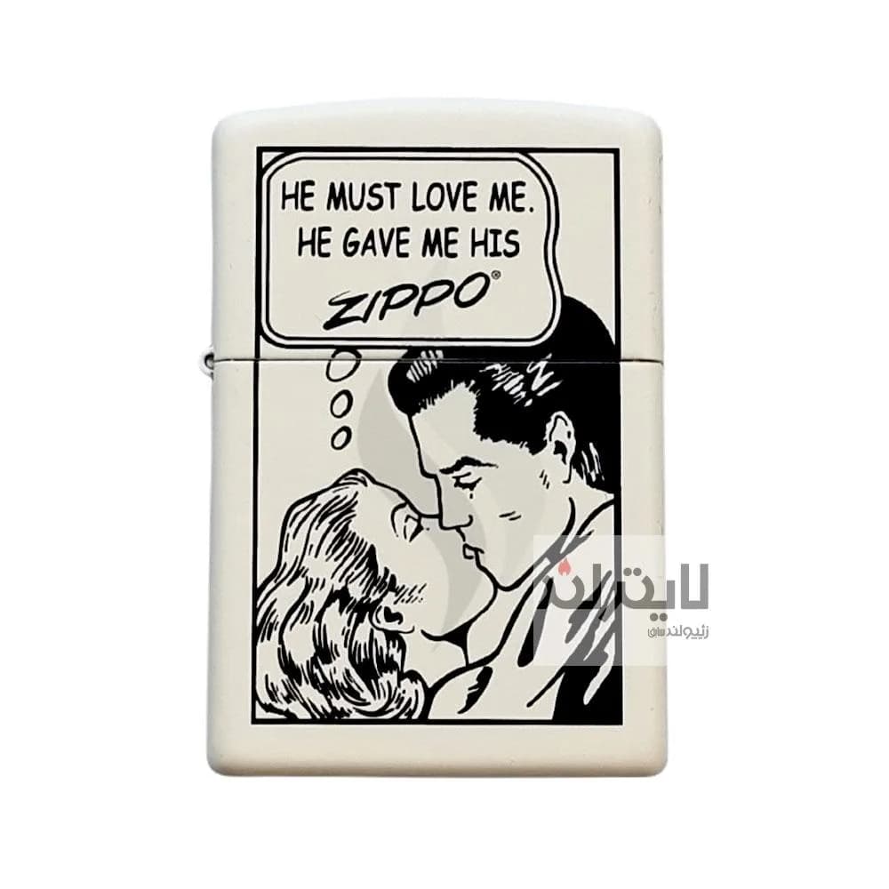 فندک زیپو مدل Planeta Kiss کد 216 — تصویر ۲