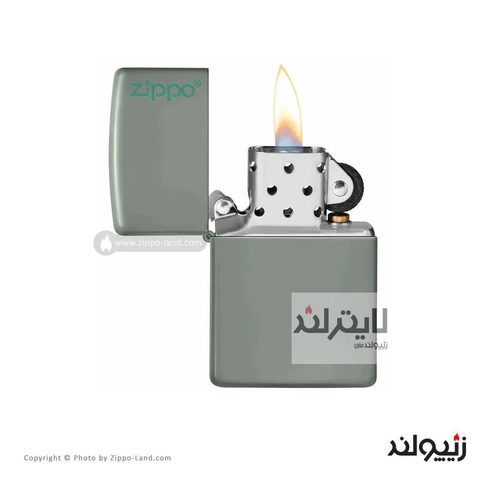 فندک زیپو مدل Classic Sage کد 49843zl — تصویر ۳
